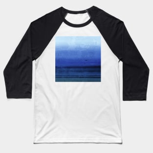 Seawall - Blue distressed abstract Baseball T-Shirt